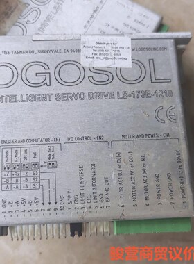 LOGOSOL LS-173E-1210驱动器，成色看图。售骏营商贸-议价