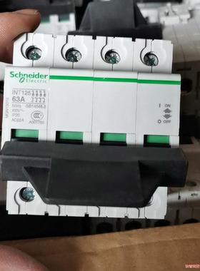 未使用施耐德大手柄INT125 63A4P 30只 单价65骏营议价商品