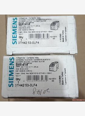 西门子接触器 3TH42 53－0LF4    3TH425(议价商品）