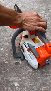 二手正品国产名牌鹰王YW2500二冲程单手油锯,修枝锯,机议价商品