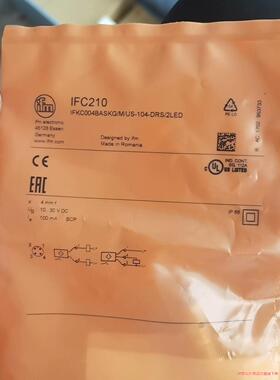 25  易福门ifm测速传感器，IFC210，全新未开封。功(议价商品）
