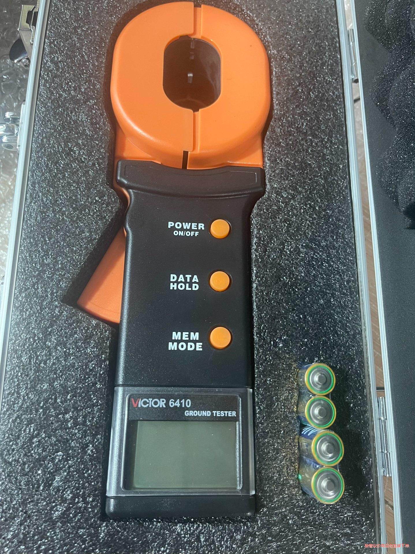 胜利仪器VICTOR VC6410钳形接地电阻测试仪数显高精议价商品