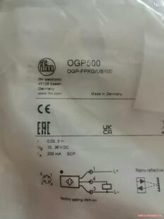 议价商品 OGT500 IFM光电传感器OGP500 全新原装