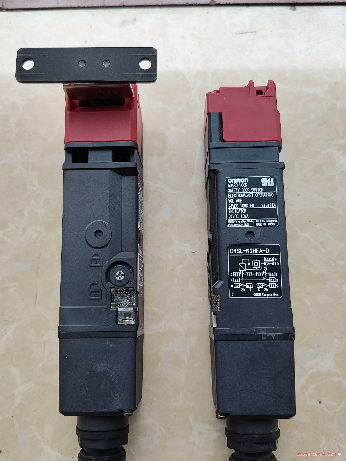 OMRON极限开关门锁D4SL-N2HFA-D，数量14个，部分议价商品