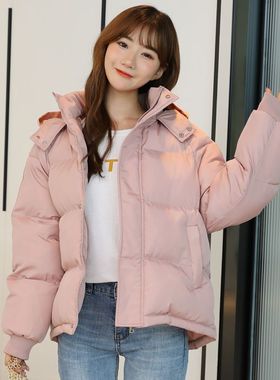 2025新款羽绒棉服女短款冬季韩版学生面包服棉袄百搭加厚棉衣外套