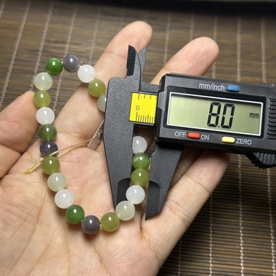 女生多宝手串来啦 卡10尺寸 夏天的颜色 带质检证书 17.92克