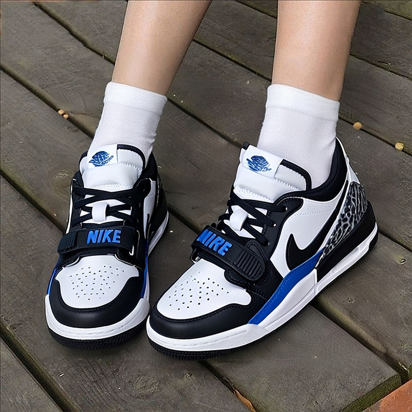 耐克女鞋JORDAN LEGACY AJ312低帮复古休闲板鞋篮球鞋CD9054-114