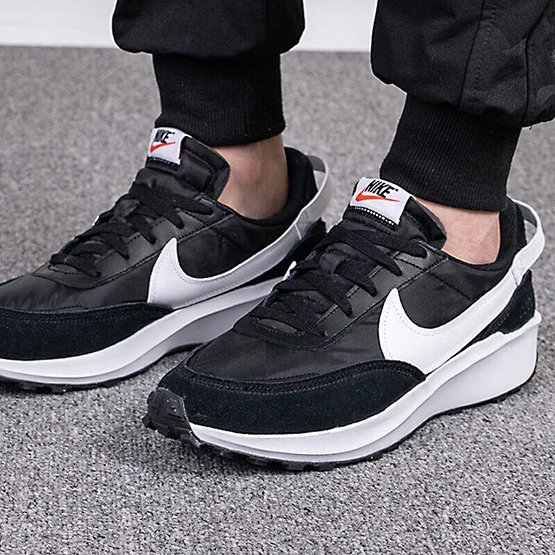 nike耐克男鞋春季新款waffle debut减震华夫格底运动鞋跑步鞋