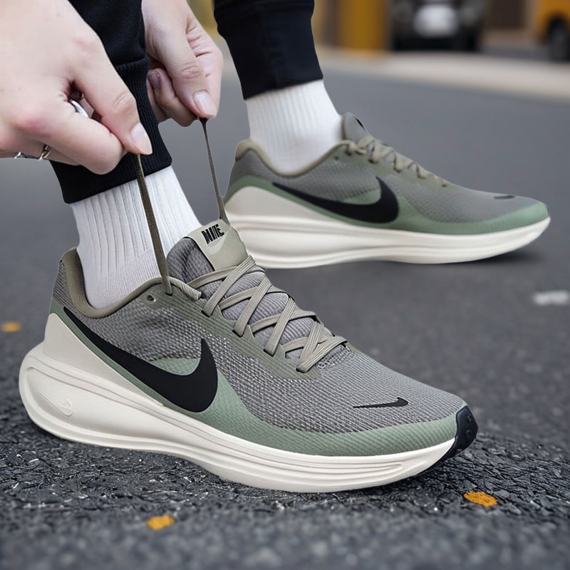 耐克2025夏季新款透气厚底跑步鞋