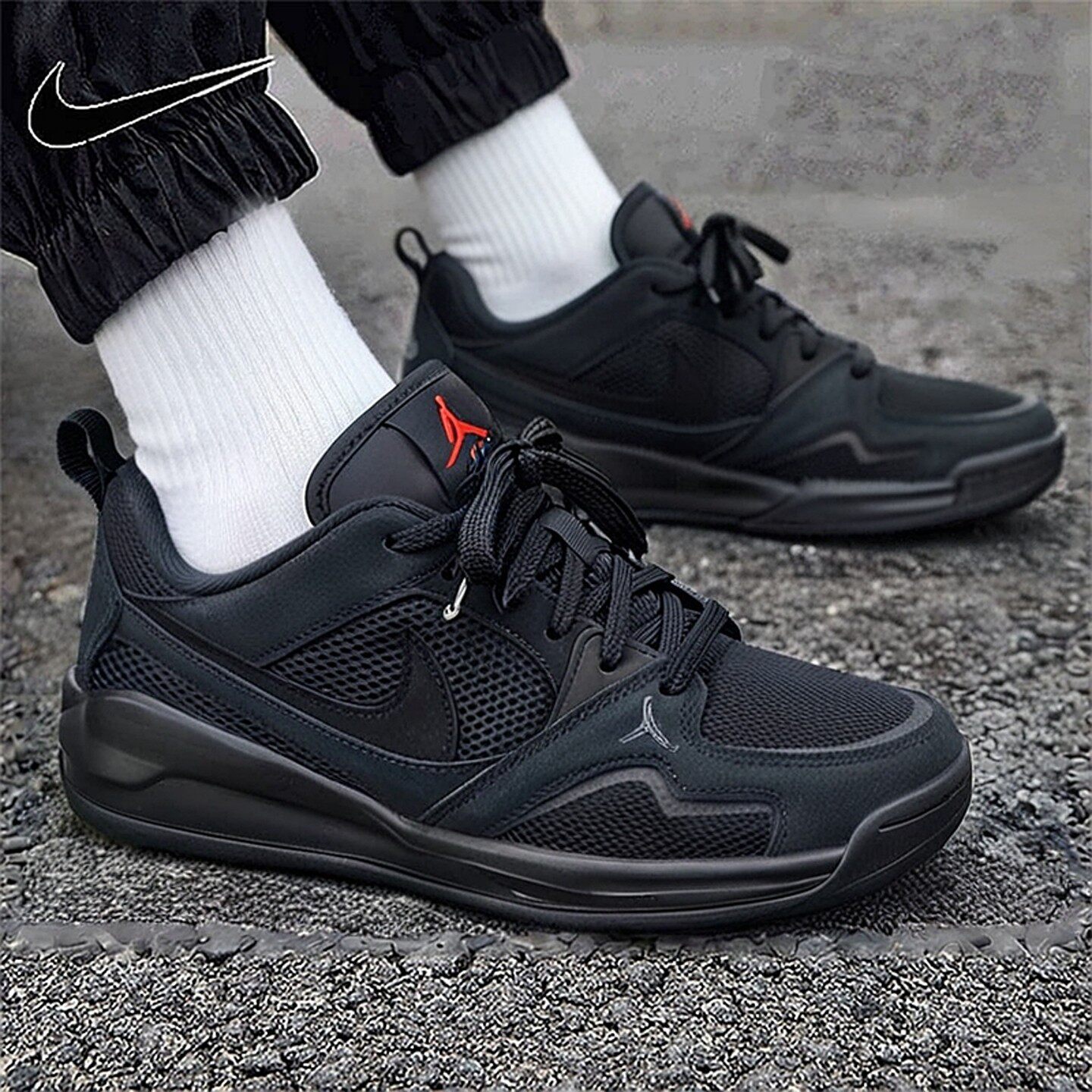 nike耐克男鞋黑色休闲鞋JORDAN CMFT ERA运动鞋黑武士HJ6777-060