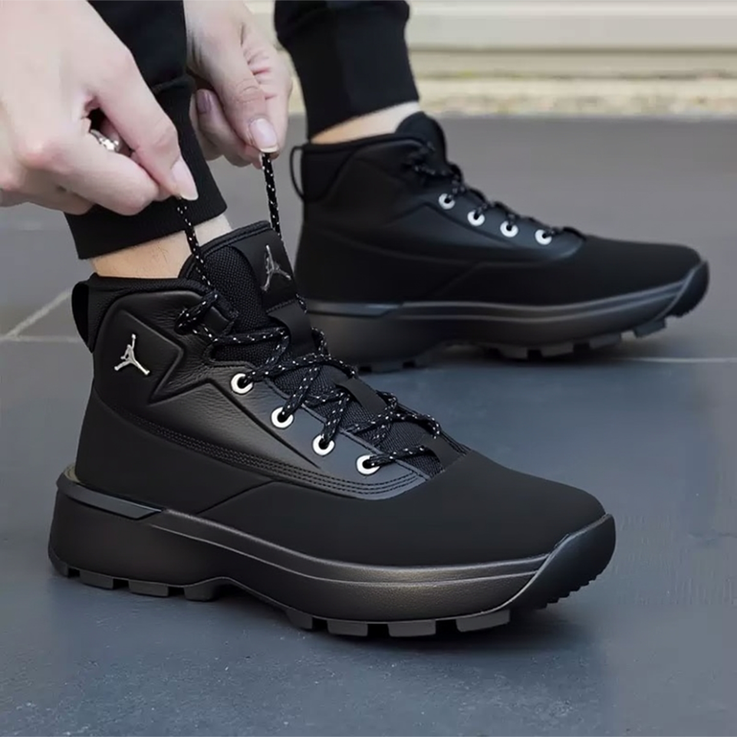 NIKE耐克男鞋高帮篮球鞋2025冬季新款JORDAN 运动鞋训练鞋HV4580