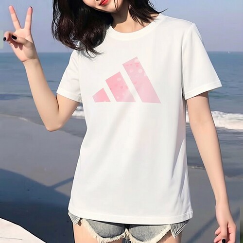 阿迪达斯女装短袖T恤2026夏季新款棉质透气半袖休闲运动服KS2867