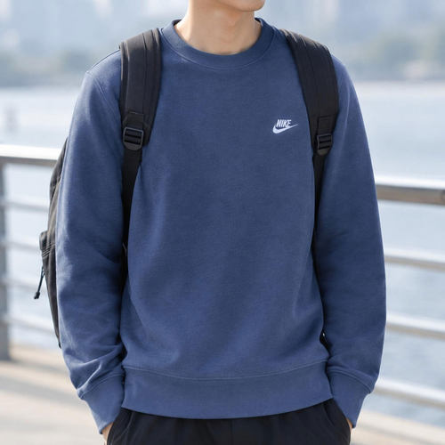 NIKE耐克男鞋秋装卫衣2026新款长袖套头衫休闲运动服FN3889-491