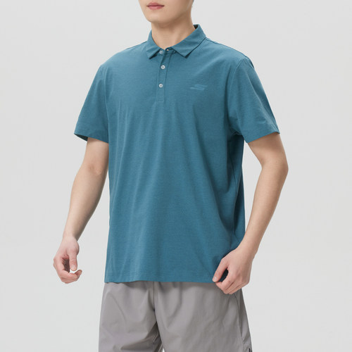 斯凯奇男装短袖T恤26秋季新款透气POLO衫跑步运动服P226M216-0515