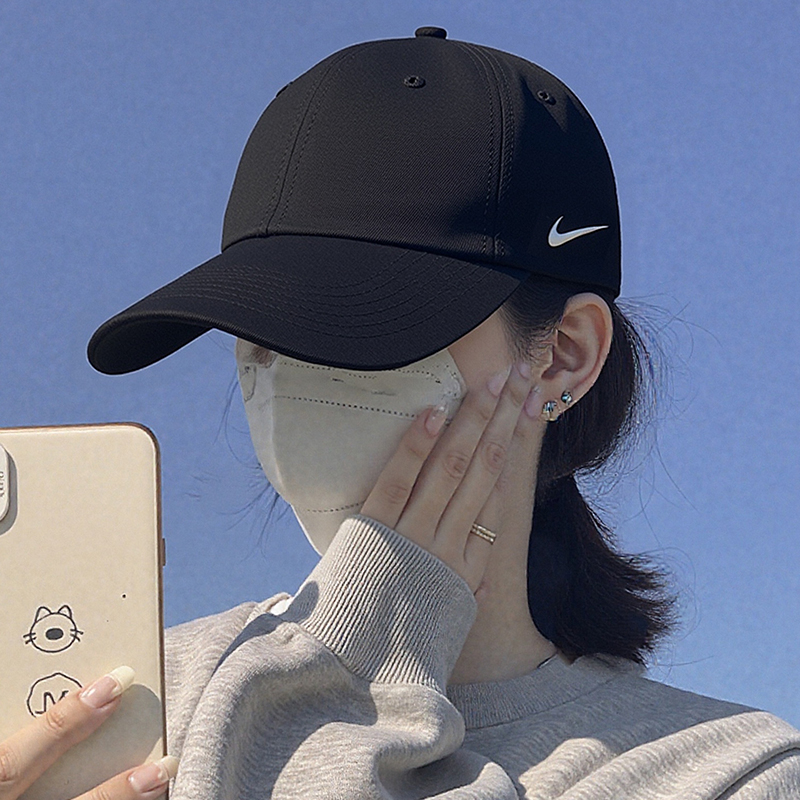 NIKE耐克棒球帽男帽女帽骑行遮阳帽25新款运动帽透气户外休闲帽