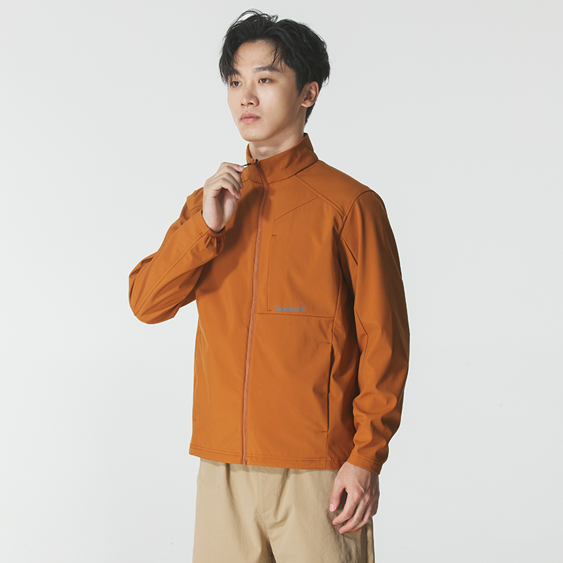 添柏岚Timberland官方男梭织夹克外套25新款户外休闲软壳衣A5RTV