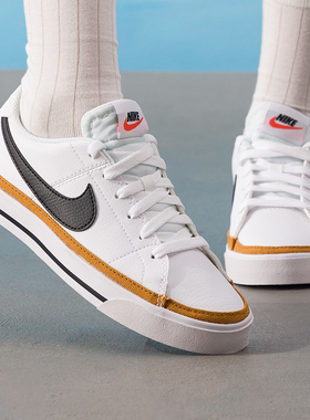 Nike耐克板鞋女鞋COURT运动鞋正品低帮轻便复古休闲鞋DH3161-10
