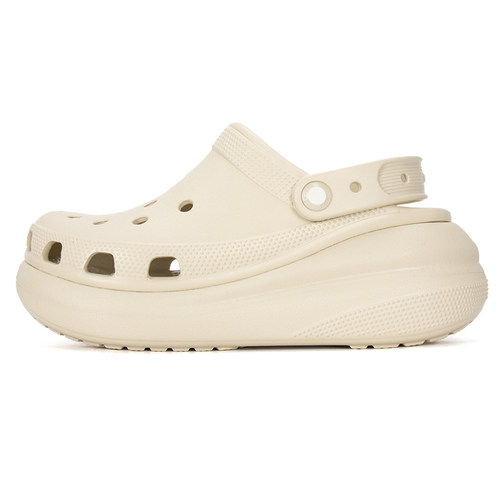 卡骆驰（crocs）洞洞鞋女秋季新款泡芙拖鞋户外溯溪鞋厚底增高沙