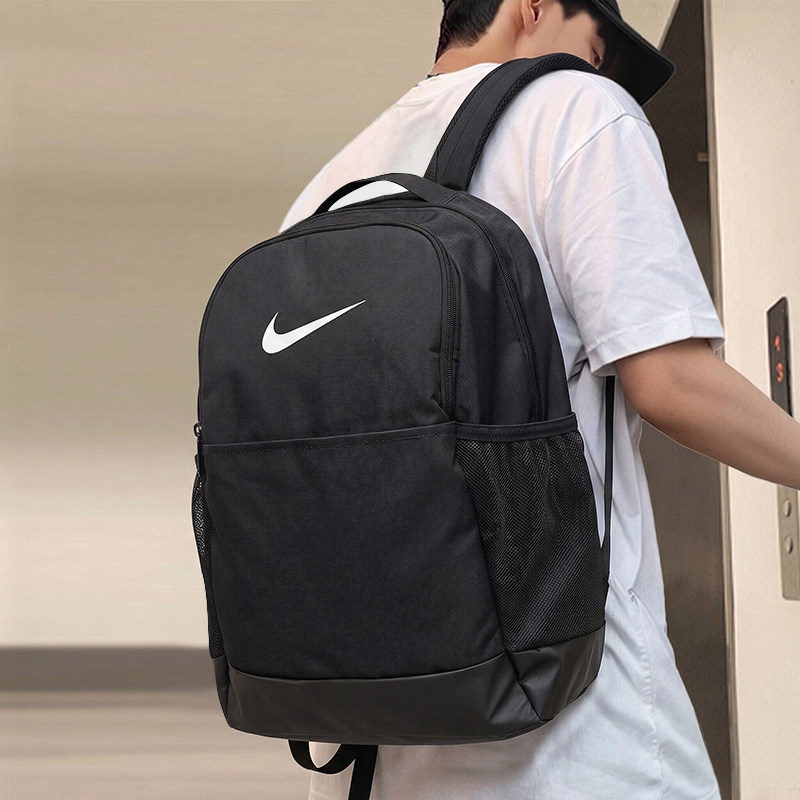 NIKE耐克大容量双肩包男女运动包学生书包日常通勤背包新款电脑