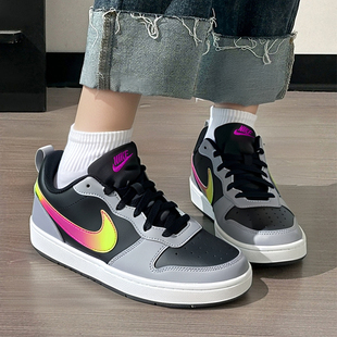 厚底板鞋 IO6965 25新款 BOROUGH低帮运动鞋 001 COURT NIKE耐克女鞋