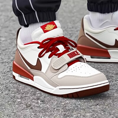 NIKE耐克篮球鞋男鞋AJ312 26马年新年款祥云刺绣CNY板鞋IQ5321