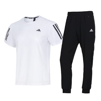 阿迪达斯女装健身训练服2026夏季新款运动服跑步短袖T恤衫 IK7442