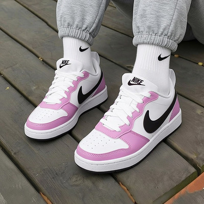 NIKE耐克撞色休闲鞋女鞋2026春季新款COURTBOROUGH运动鞋板鞋大童
