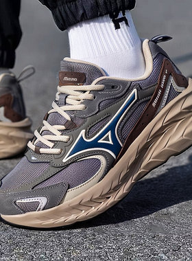 MIZUNO美津浓ASTRO LS跑步鞋2025冬季新款男女鞋运动鞋轻便老爹鞋