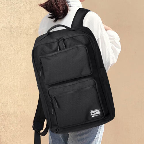 耐克Nike休闲运动通勤旅行电脑双肩背包学生书包男女FN4106-010