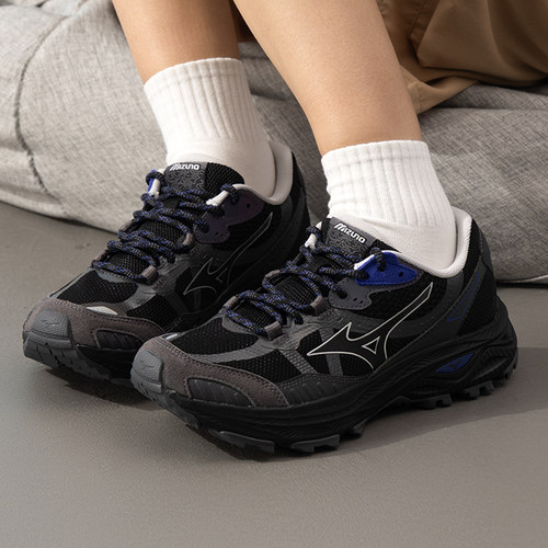 MIZUNO美津浓男鞋女鞋春夏户外登山鞋缓震透气跑步鞋D1GH2412-24
