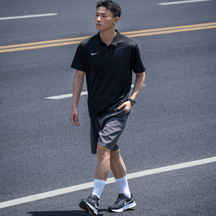 POLO衫 黑色透气T恤男装 短袖 010 IB8831 2025夏季 NIKE耐克正品 新款