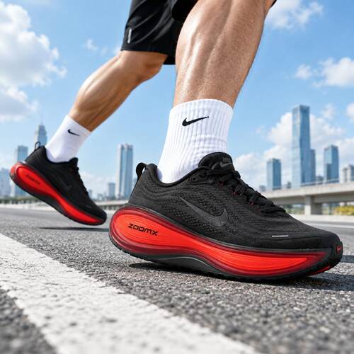 耐克男鞋跑步鞋2026新款网面透气ZoomX泡棉中底公路跑日常运动鞋