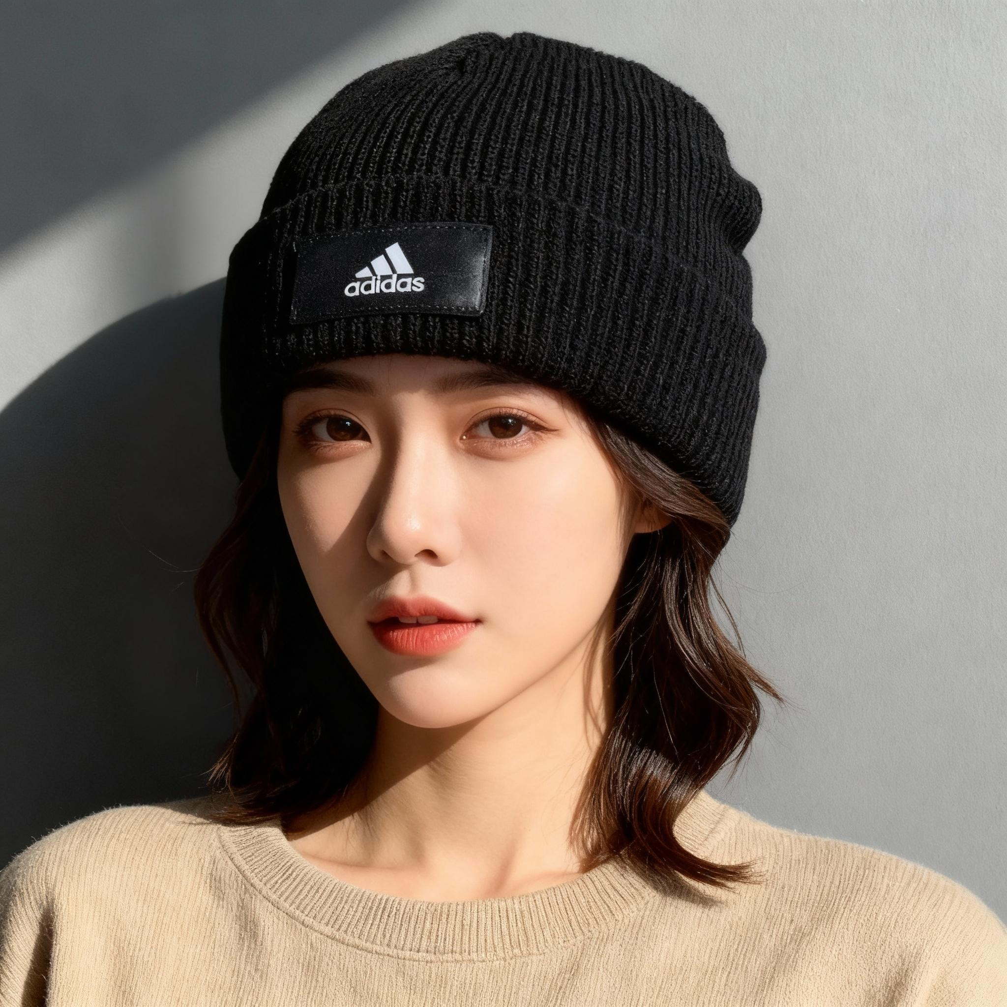 阿迪达斯毛线帽男帽女帽冬季保暖骑行套头针织帽运动帽帽子IB2661,运动包/户外包/配件,运动帽,淘宝优惠券,粉丝福利购,淘宝优惠卷