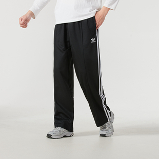 Adidas阿迪达斯男裤直筒裤2026夏新款三叶草休闲运动长裤IZ4801