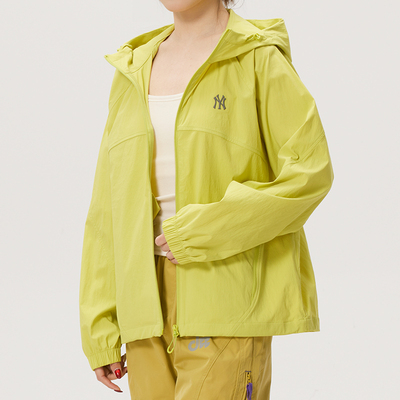 MLB梭织夹克外套男装女装2026春季新款休闲运动服3AWJB0163-50OLL