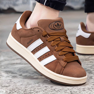 GY6433 美拉德复古棕运动鞋 ADIDAS阿迪达斯三叶草男女休闲鞋 25新款