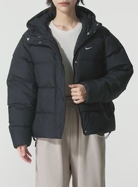 NIKE耐克 女款2026秋新款运动休闲羽绒服时尚保暖棉服IH0728-010