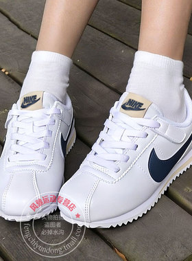 耐克青少年休闲鞋CortezEasyOn魔术贴易穿脱复古运动鞋DM0951-114