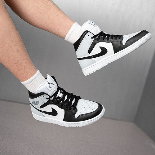 NIKE耐克AJ篮球鞋男鞋2026新款AIR JORDAN 1 MID运动鞋DQ8426-002