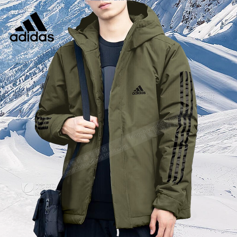 阿迪达斯棉服外套男24秋