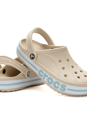 CROCS卡骆驰洞洞鞋男女鞋包头鞋凉鞋户外运动拖鞋厚底205089-1LI