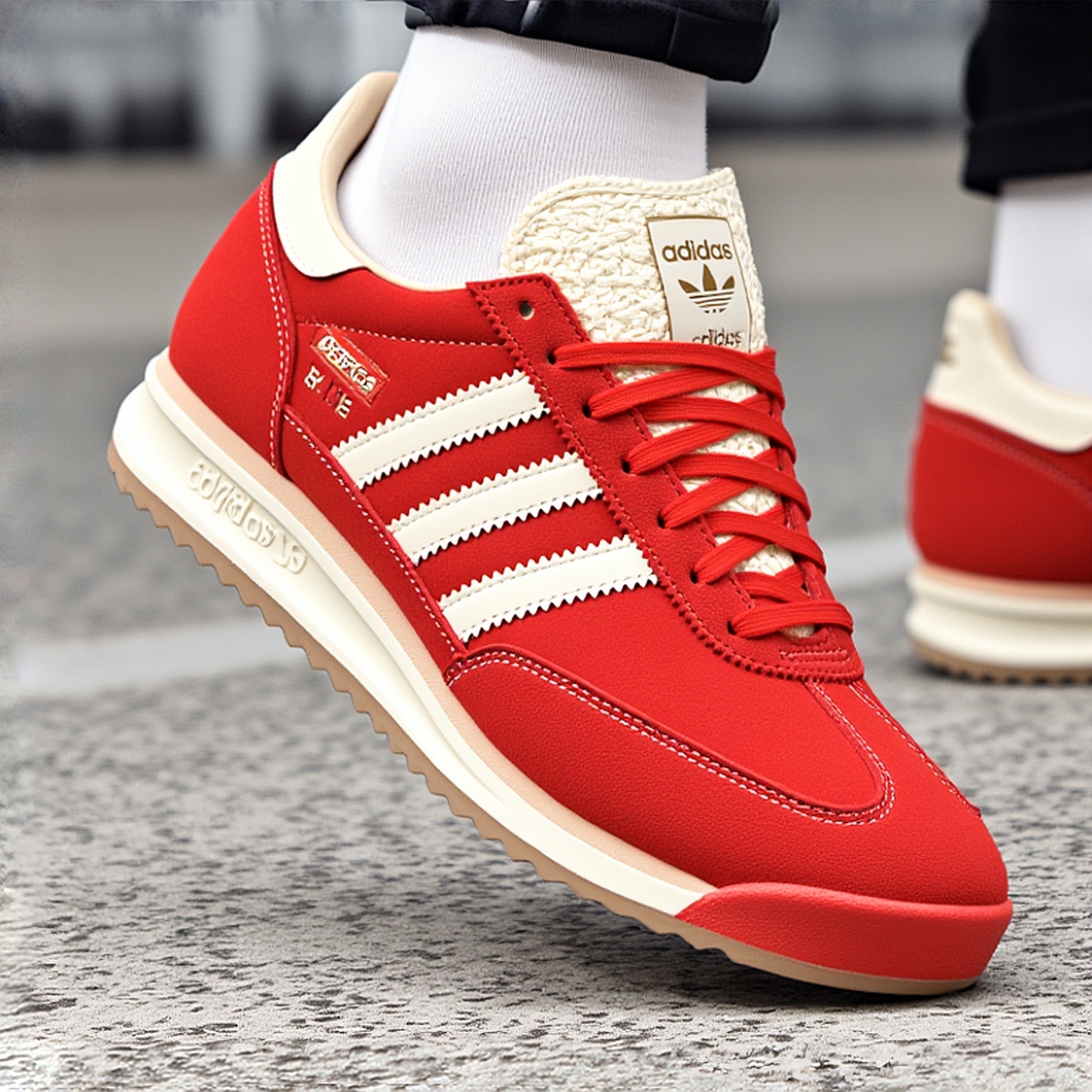 阿迪达斯adidas三叶草男鞋女鞋2025秋冬季新款复古时尚户外休闲鞋