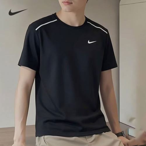 NIKE耐克男装短袖T恤26夏新款健身跑步运动服透气半袖IF2083-010