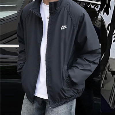 NIKE耐克官方立领梭织夹克男装正品2026春新款防风运动外套HV1140