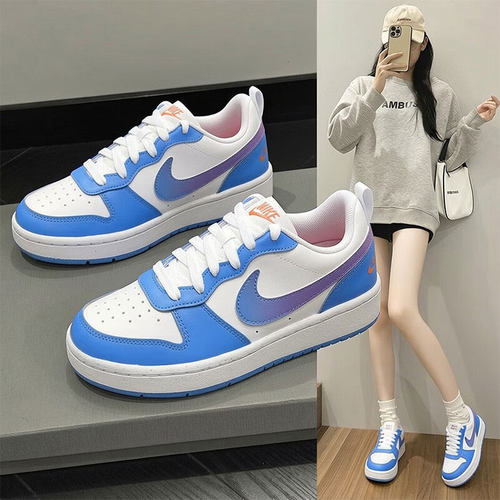 NIKE耐克女鞋大童鞋夏季新款板鞋