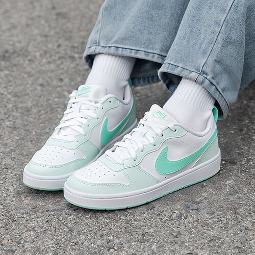 耐克Nike大童鞋新款COURT BOROUGH经典运动休闲板鞋女 FZ3539-100
