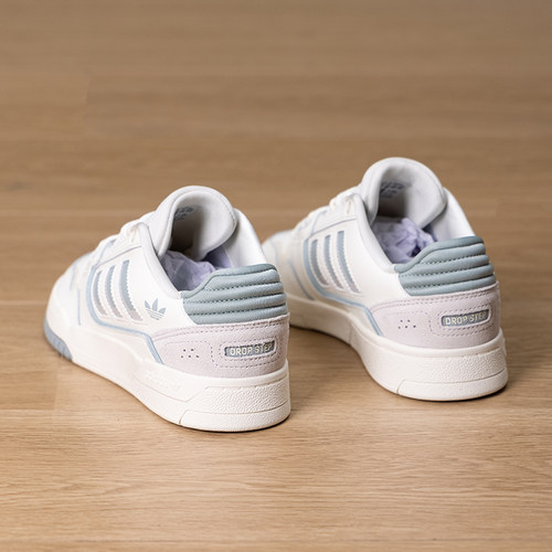 阿迪达斯adidas三叶草女鞋 2026新款夏季运动板鞋drop step low小