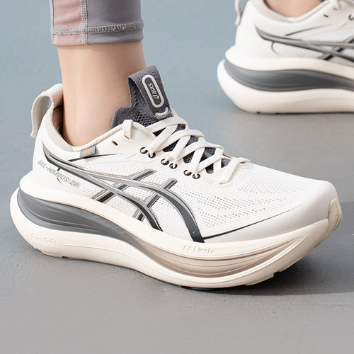 Asics亚瑟士跑步鞋女鞋26春新款缓震训练回弹透气运动鞋1012C032