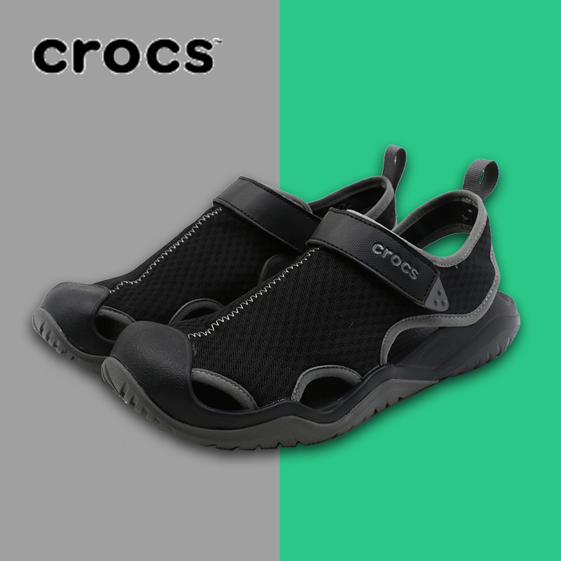 卡骆驰男士凉鞋CROCS沙滩鞋透气