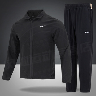 耐克男装运动套装26春季健身房跑步篮球训练衣服长裤子休闲两件套